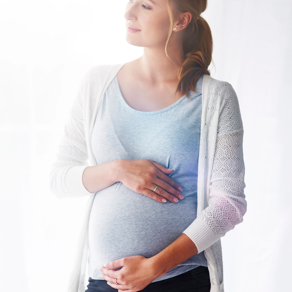 Pregnant woman. Photo for Marquis Plastic Surgery, Coral Gables, Miami, West Palm Beach, Florida.